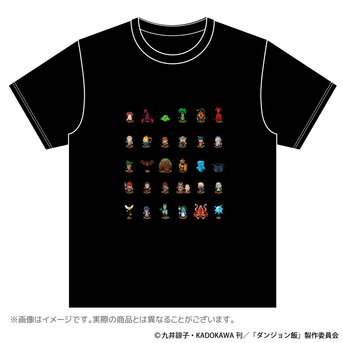 DeliciousinDungeon ダンジョン飯 迷宮探索展 Tシャツ 6枚 ダンジョン
