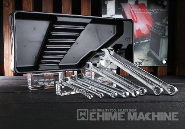 KTC コンビネーションレンチ 8本組 tms208【エヒメマシン】