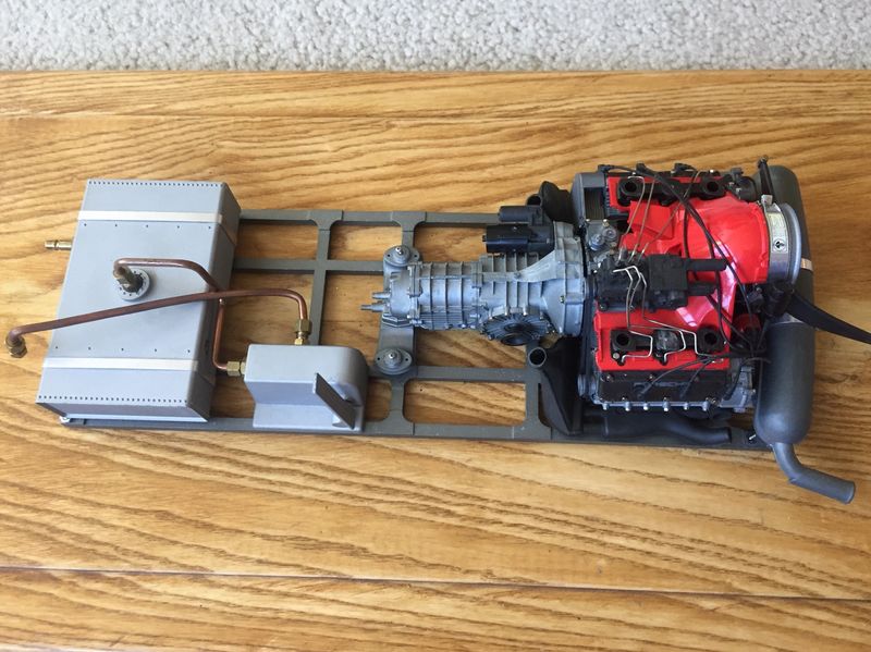 1973 911 Carrera RS 2.8 Engine 1:8 Scale Marushin - Pelican Parts