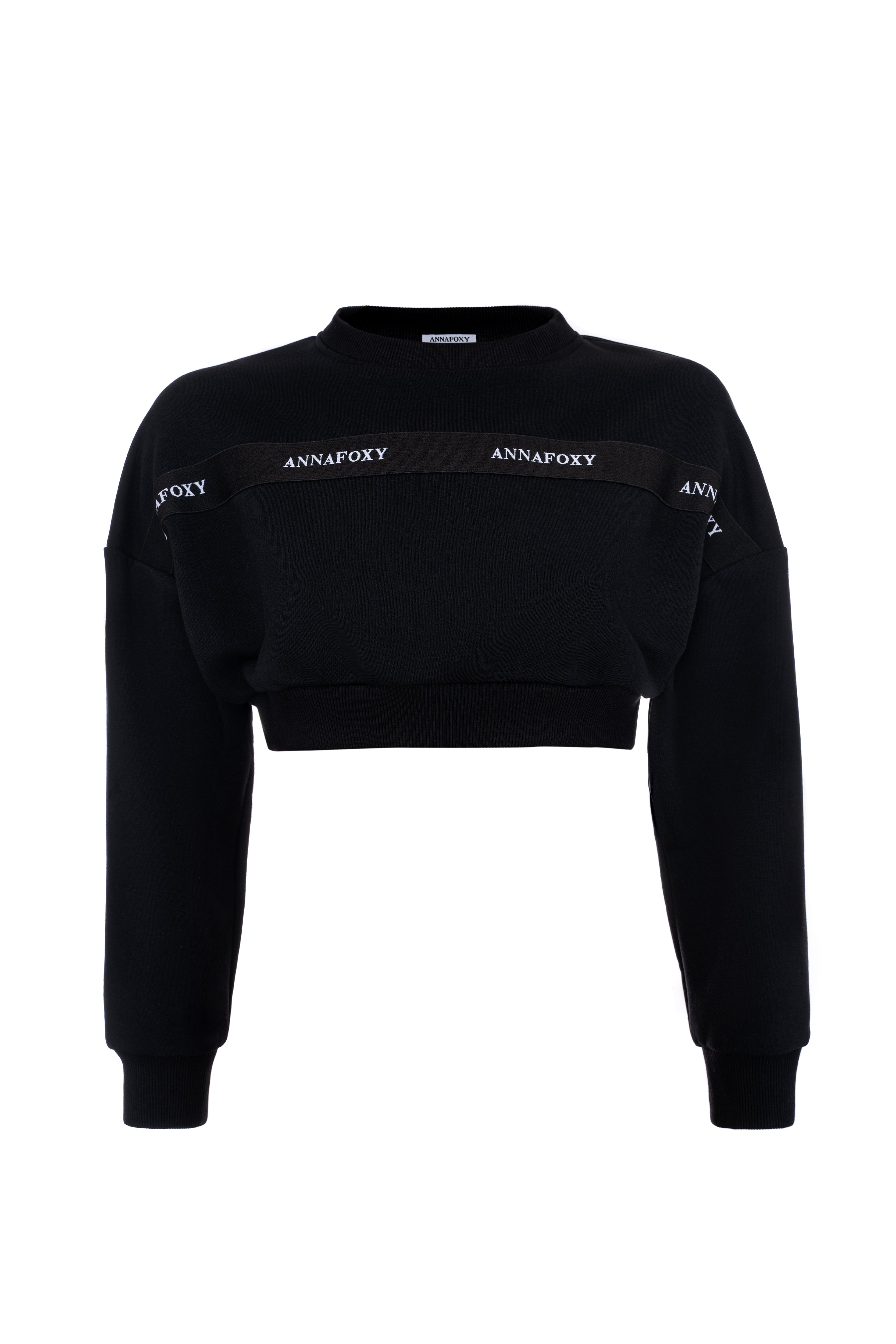 ANNAFOXY CROPPED SWEATSHIRT