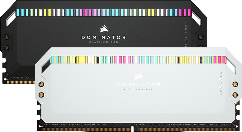 DOMINATOR® PLATINUM RGB 32GB (2x16GB) DDR5 DRAM 5600MT/s C36 AMD