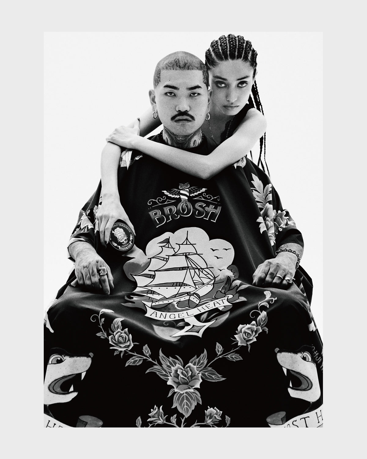 BROSH × WILDSIDE YOHJI YAMAMOTO POSTER A3 CUT CLOTH