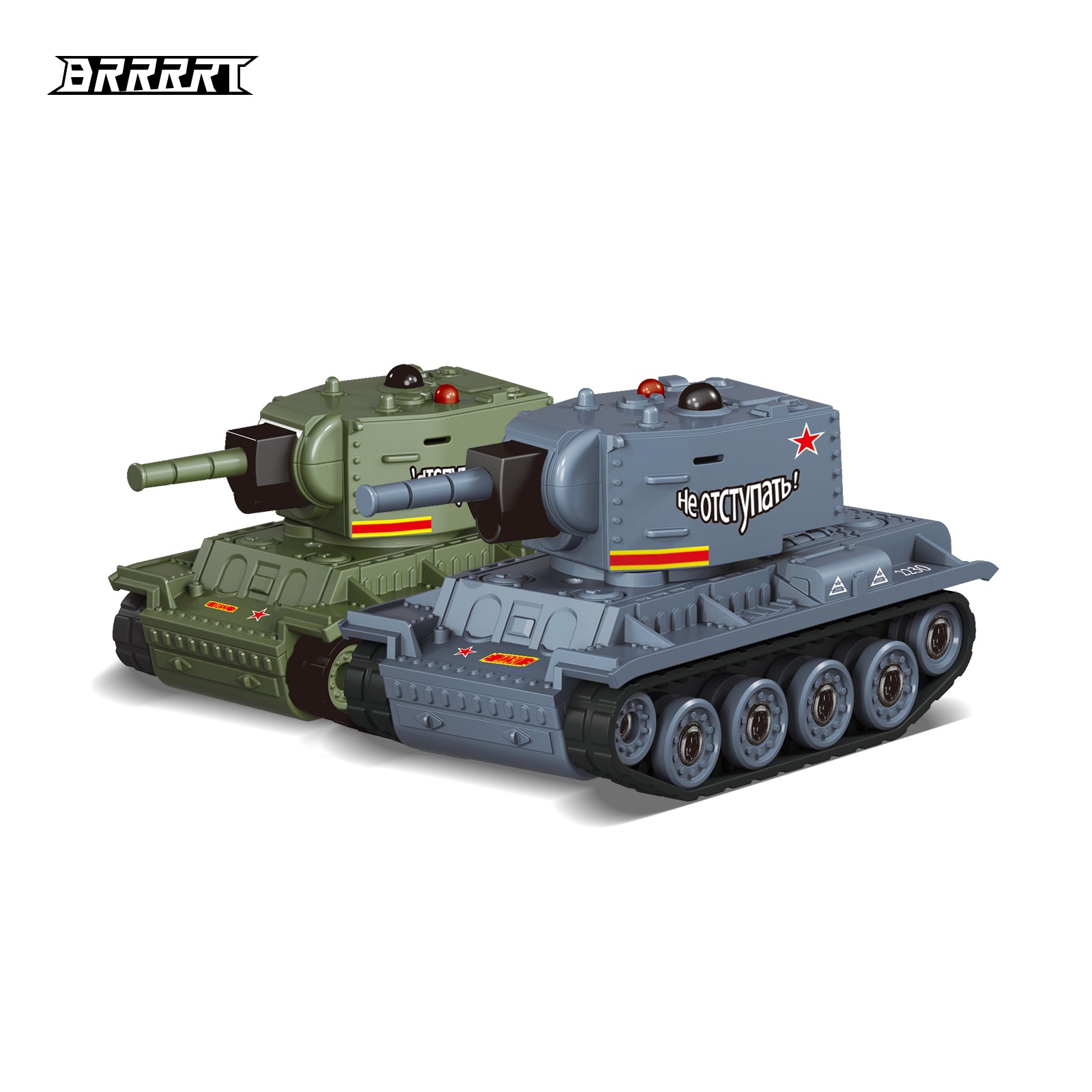 赤外線戦闘と回転砲塔を備えた1/64ミニRCタンク – BRRRRT