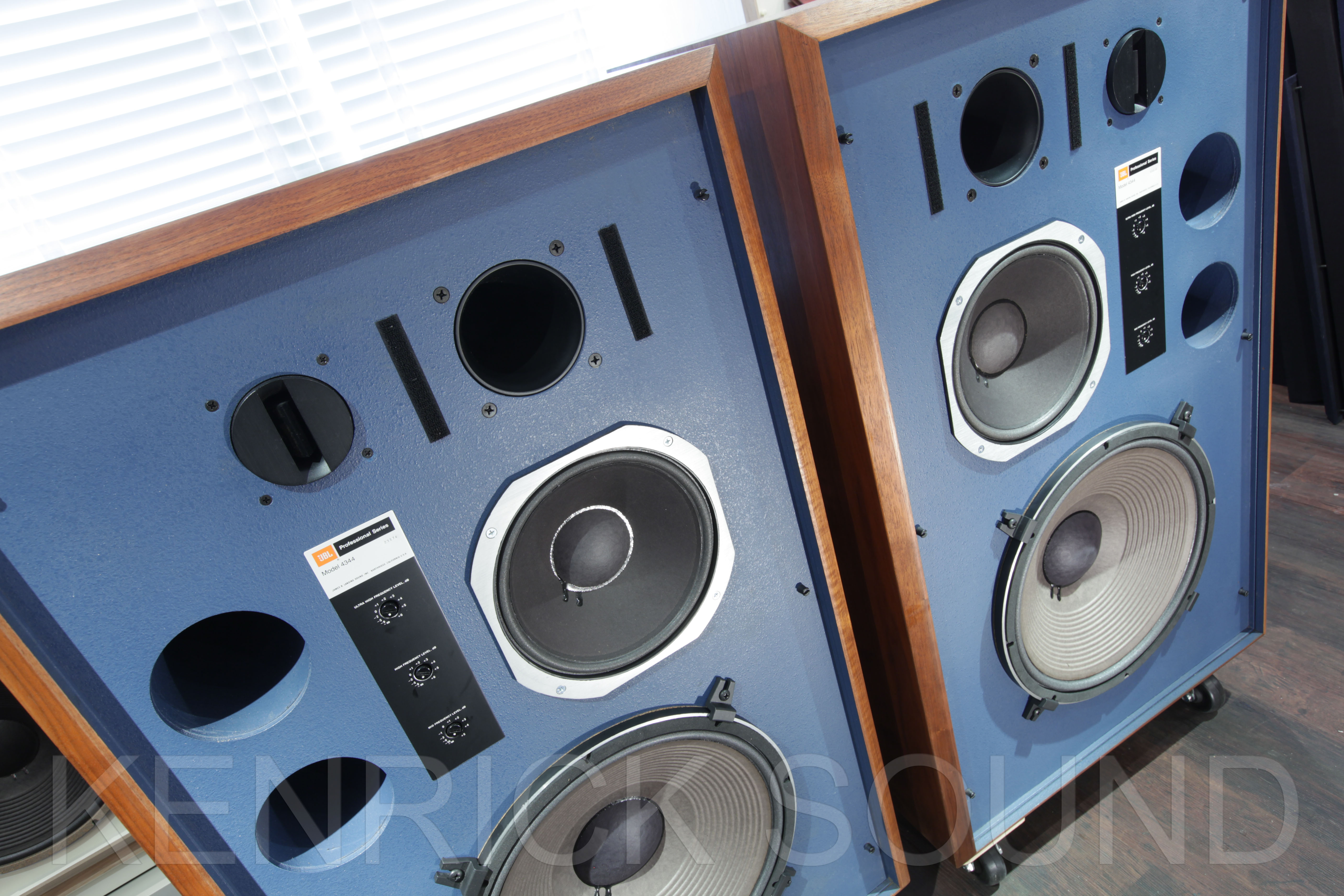 JBL 4344 永遠の名器4way大型フロアスピーカー 美品ペア - ケンリック