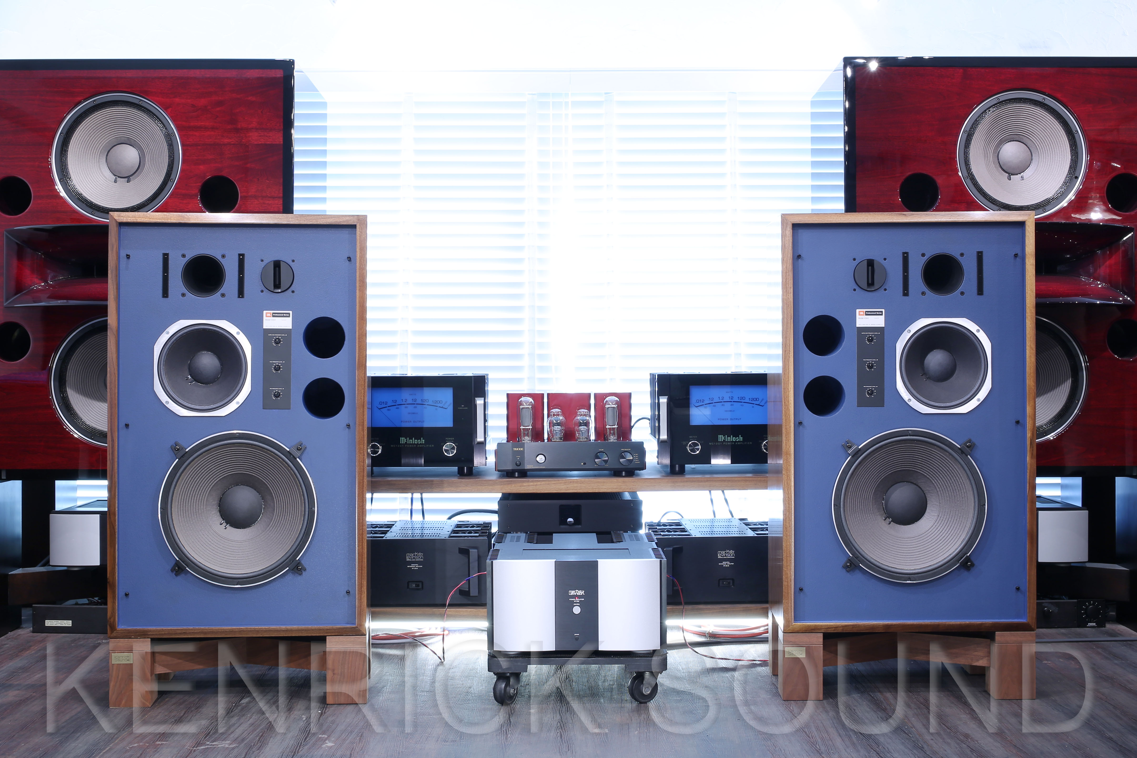 JBL 4344 プロフェッショナル・スタジオモニタースピーカー KRSメンテ