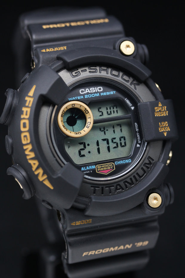 黒金蛙 カシオ ジーショック フロッグマン'99 生産終了 買取りました！