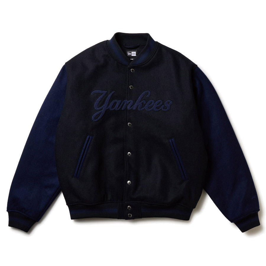 ニューエラ NEW ERA メルトン ヴァーシティジャケット スタジャン