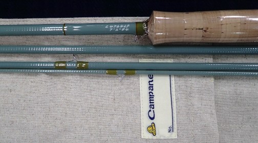 CAMPANELLA（カムパネラ フライロッド）、ルナフレックス4764がお嫁に