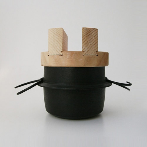 南部鉄器 / 釜定 / 羽釜3合用【ゆうパケット不可】｜designshop