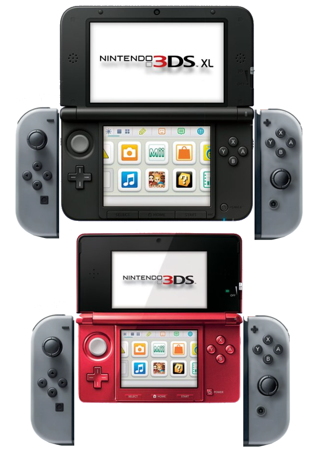 Size comparison: Wii U vs Switch vs 3DS XL : r/NintendoSwitch