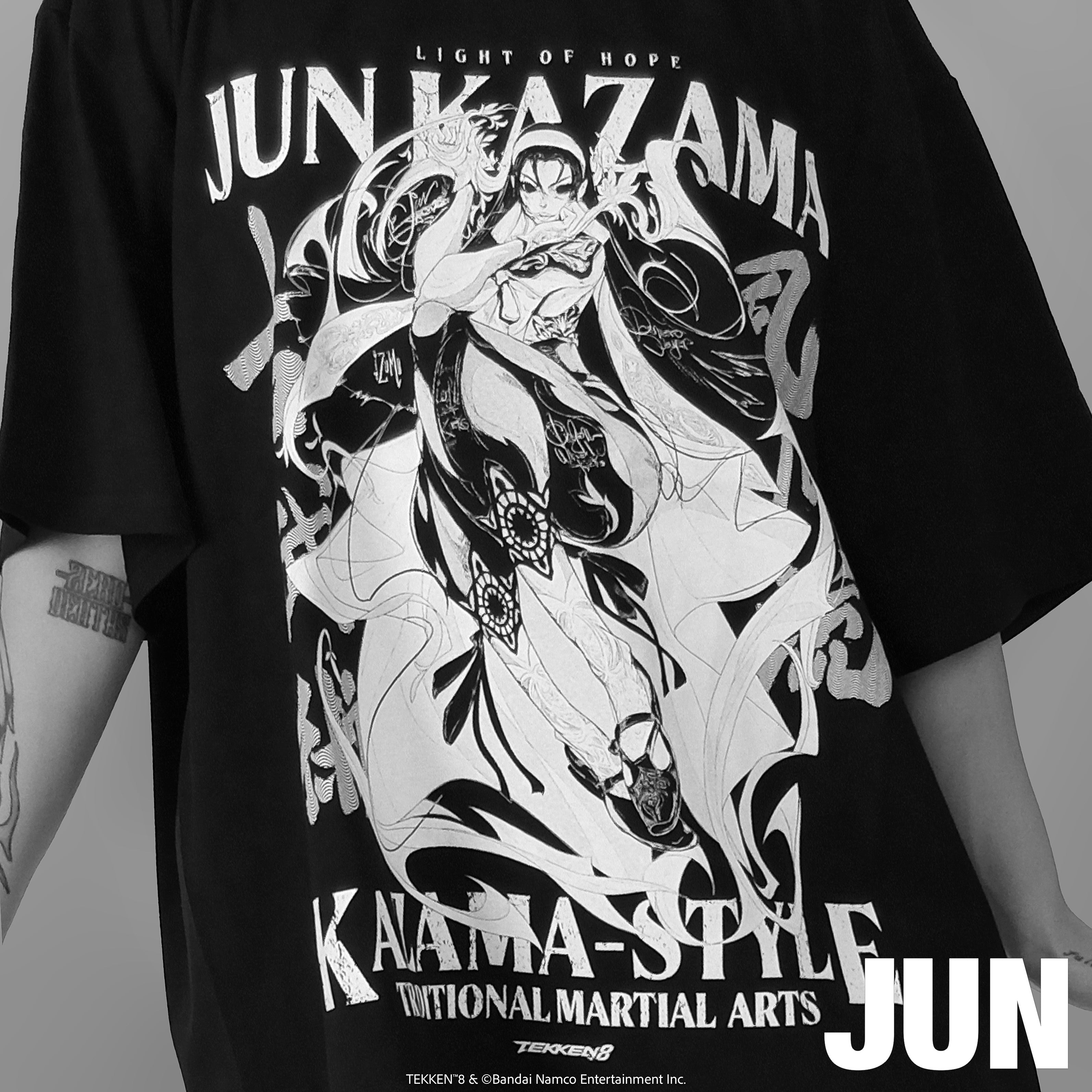 TEKKEN 8 全キャラTシャツ第二弾 Jun Kazama
