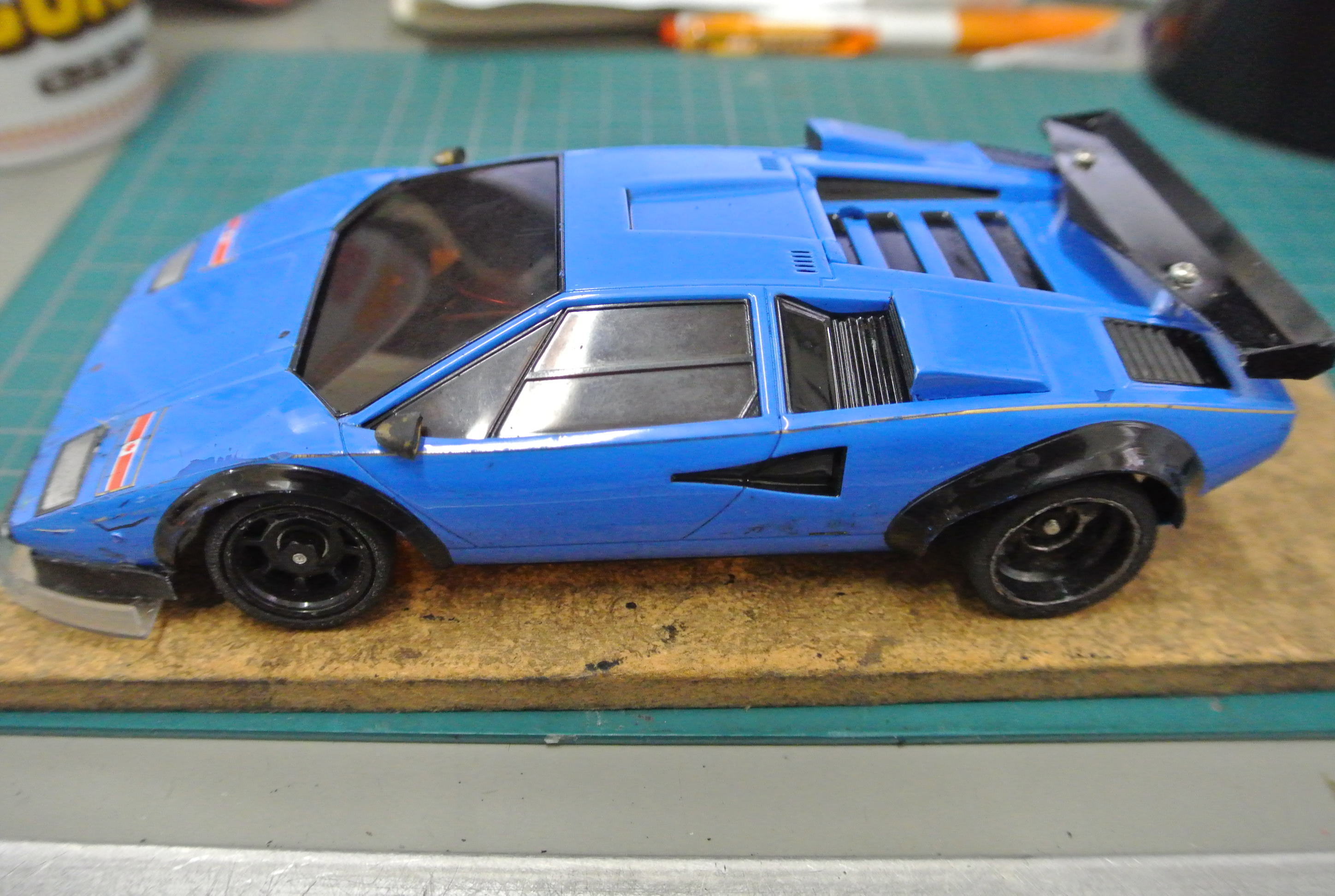 ミニッツMM カウンタックLP500S（青） | guruguruminizのブログ