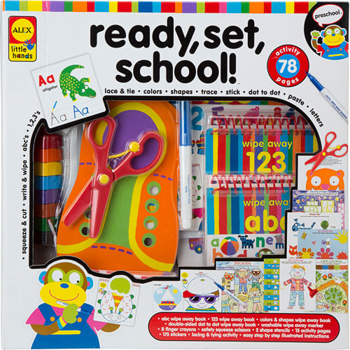 ALEX Toys Little Hands Ready, Set, School - Over the Rainbow