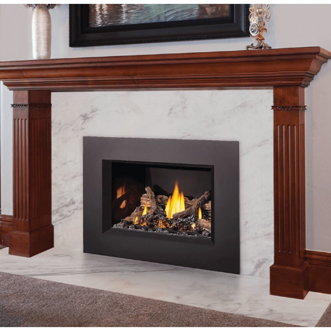 Napoleon Oakville X3 Direct Vent Gas Fireplace Insert – The Great