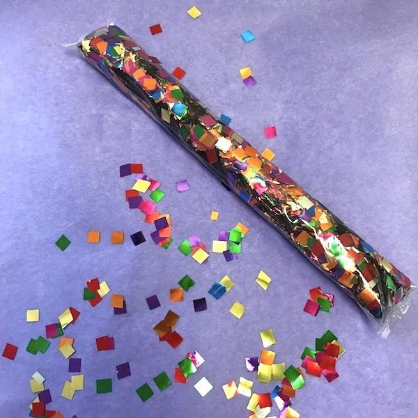 Miniature Confetti Pixie Dust: Gleaming Multicolor, Silver or Gold