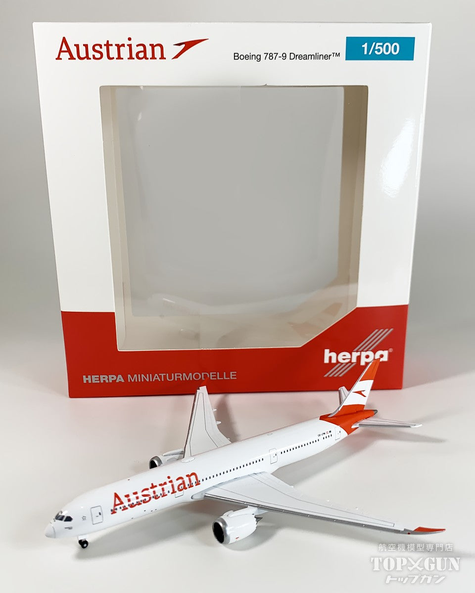 Herpa Wings 787-9 オーストリア航空 「Schonbrunn Palace」 OE-LPM 1