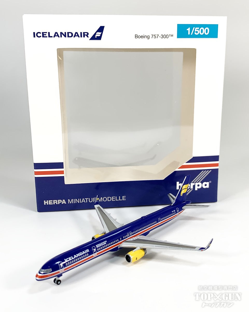 Herpa Wings 757-300 アイスランド航空 100 Years Icelandic