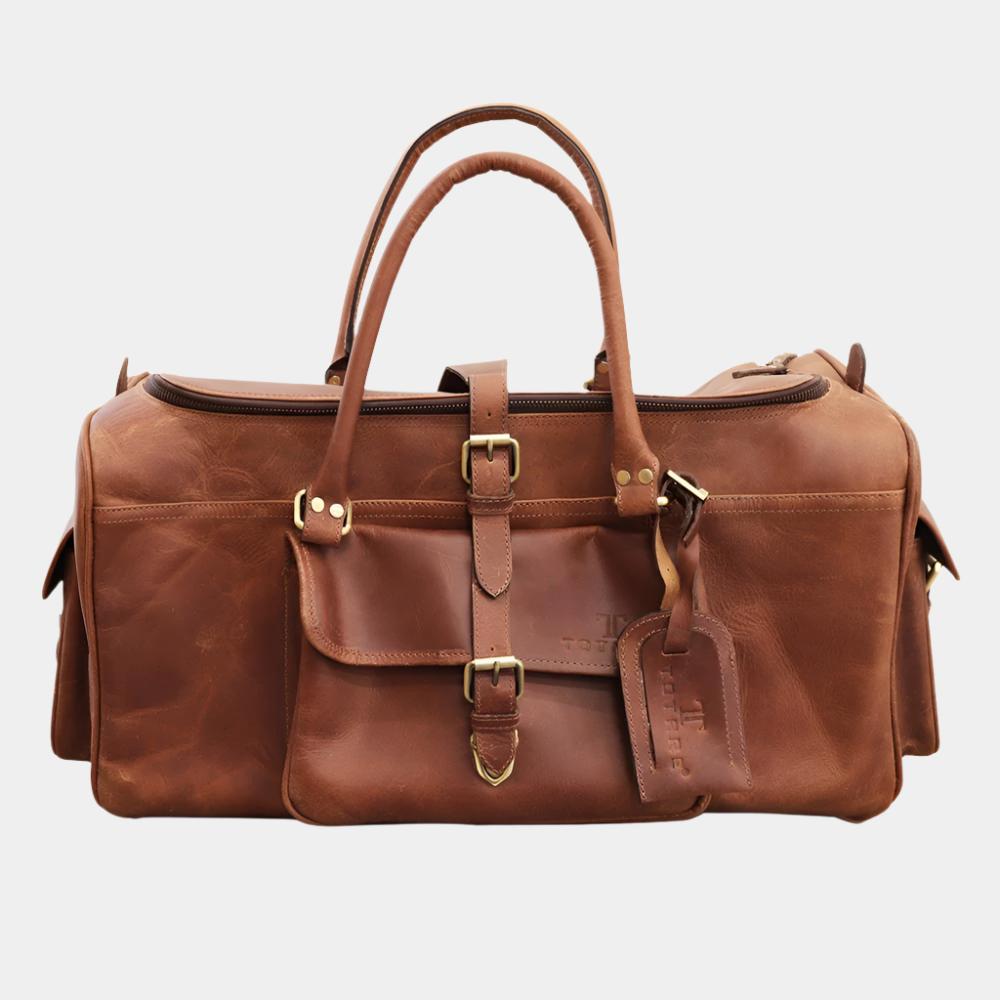 Nurano Leather Travel Bag | Luxury Leather Bag | Totare