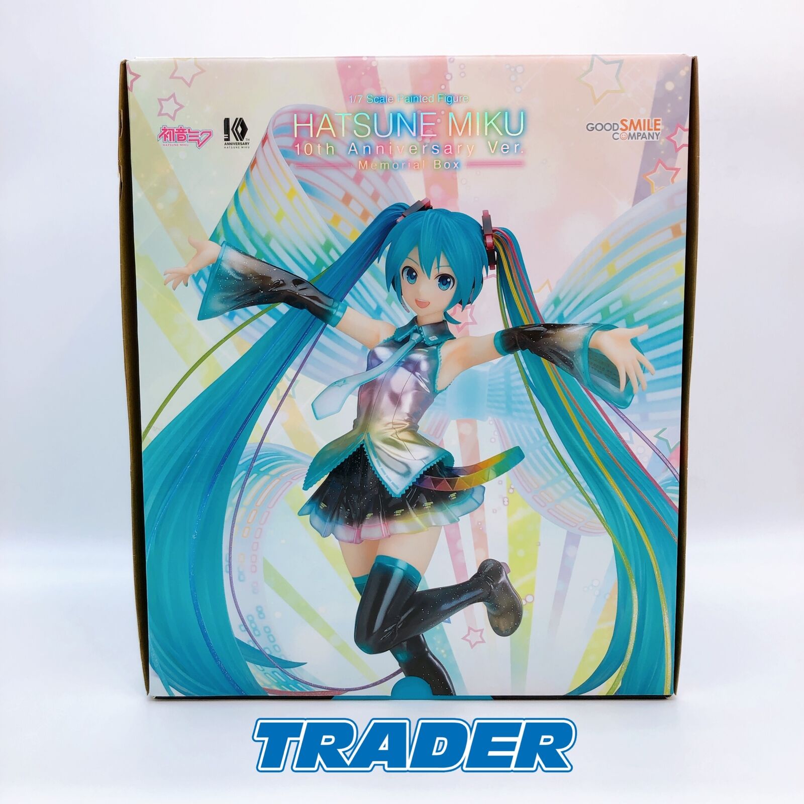 Hatsune Miku 10th Anniversary Ver. Memorial Box 1/7 Scale [Good Smile