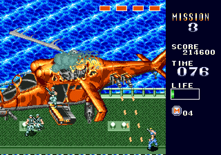 戦場の狼II | Wii(R) バーチャルコンソール メガドライブ 公式サイト