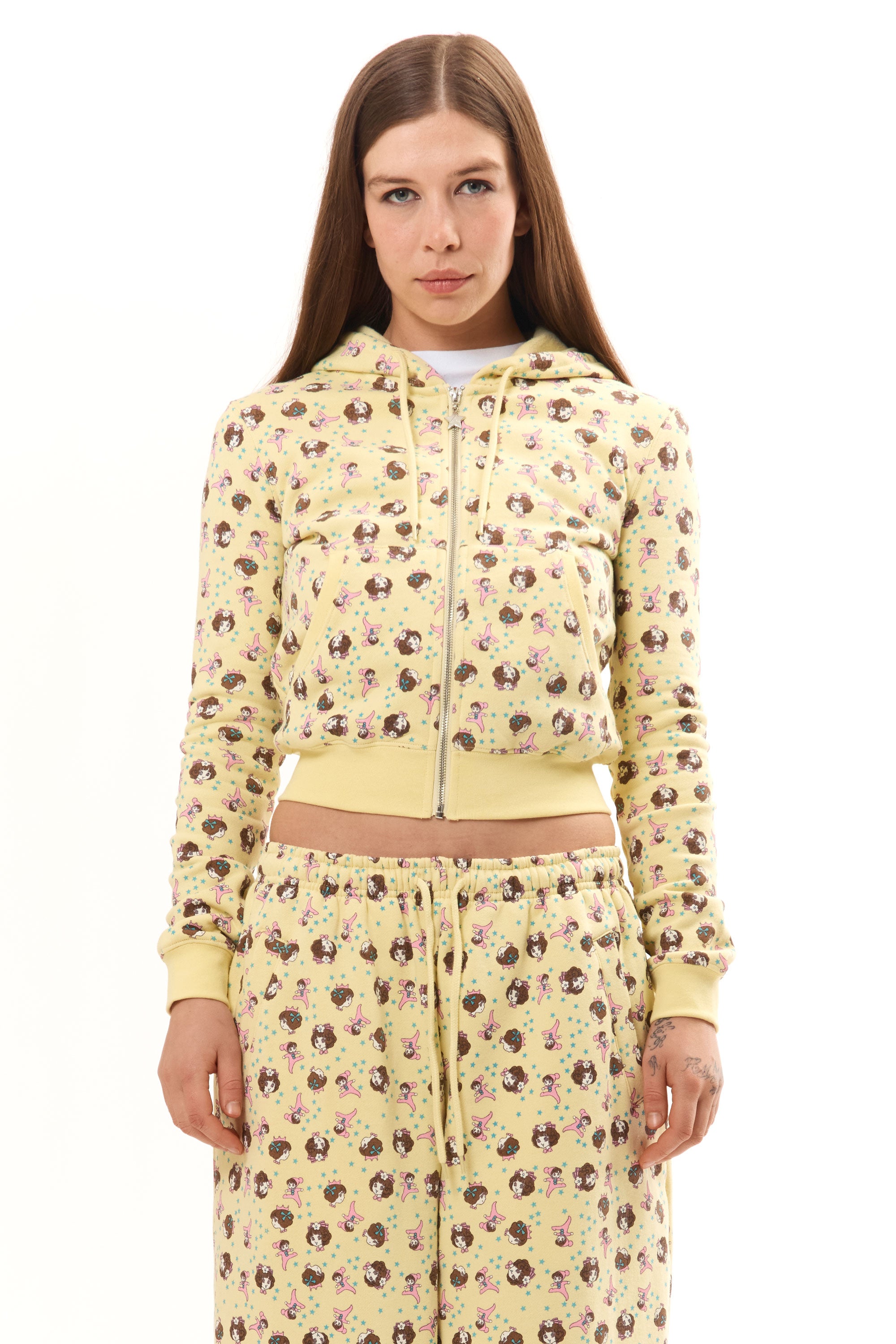 GIRL BABY YELLOW SHRUNK BABY HOODIE – P.A.M. (Perks And Mini)