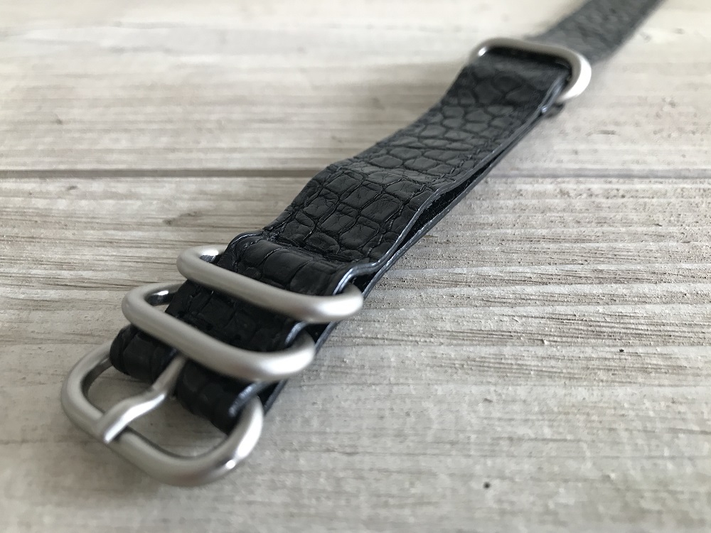 入荷【THE SOLE】クロコダイルNATOベルト – Rifare – リファーレ