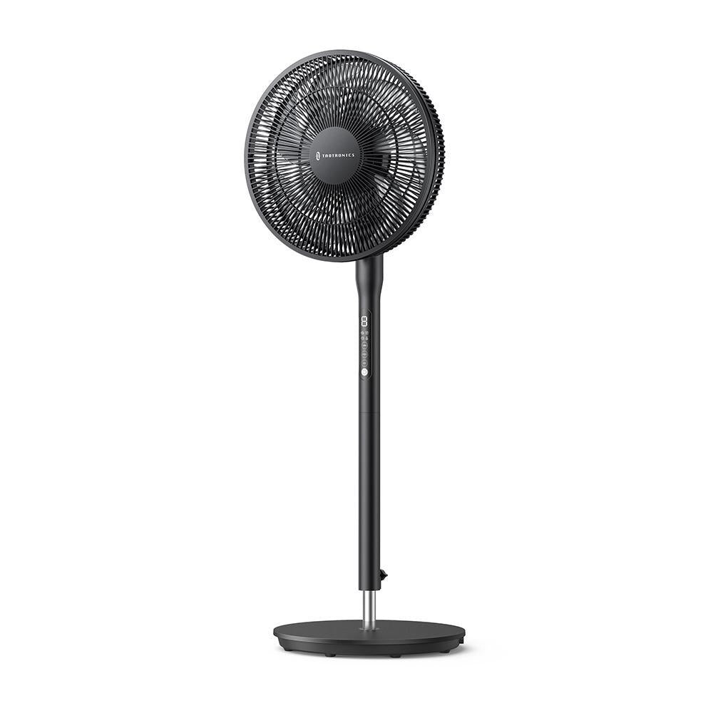 Pedestal Fan, Oscillating Standing Fan with Remote Control, Quiet