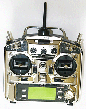 2.4G Futaba 9CAP Super 9ch Transmitter & R608FS Receiver (8ch) w