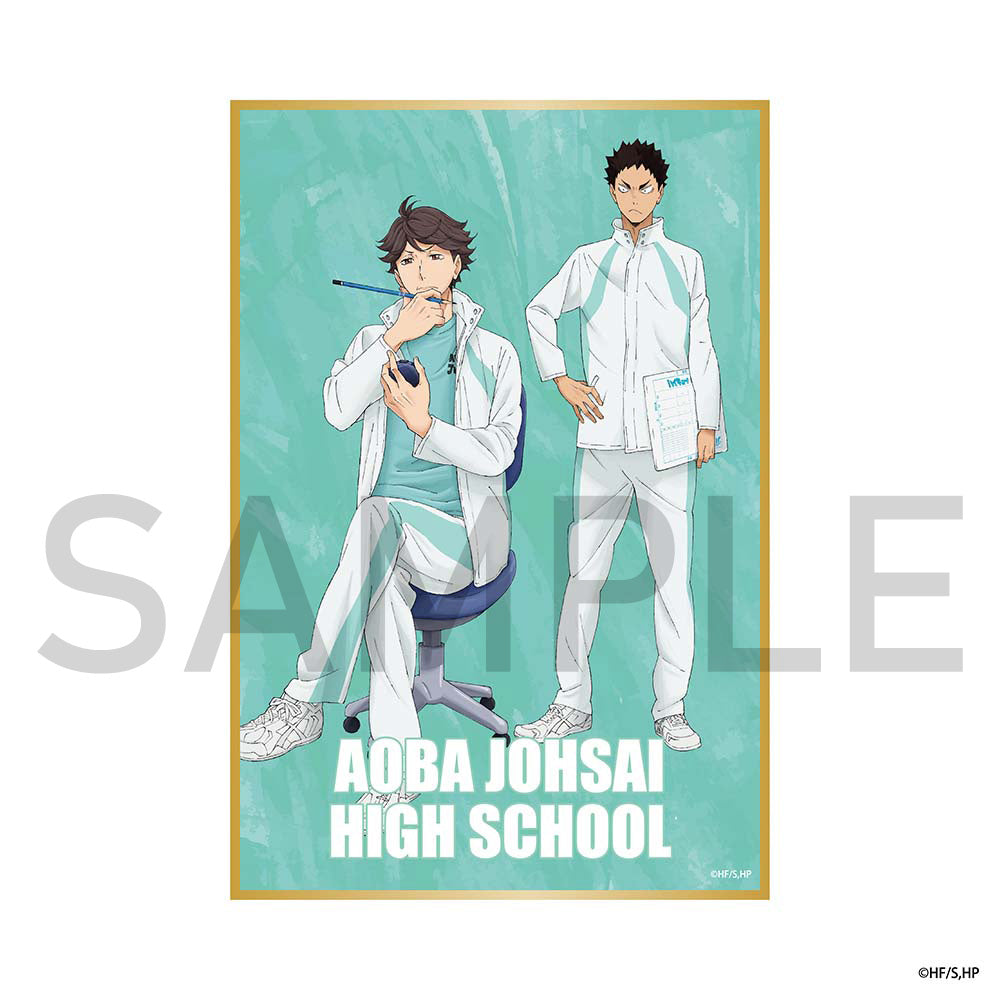 ハイキュー!! 色紙（制作現場風） 及川・岩泉 – IG Port ONLINE STORE