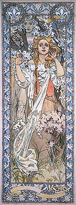 ミュシャを楽しむために：ジャンヌ・ダルクに扮するモードアダムス