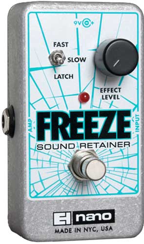 Electro-Harmonix Freeze Sound Retainer - Pedals | Music Planet NZ