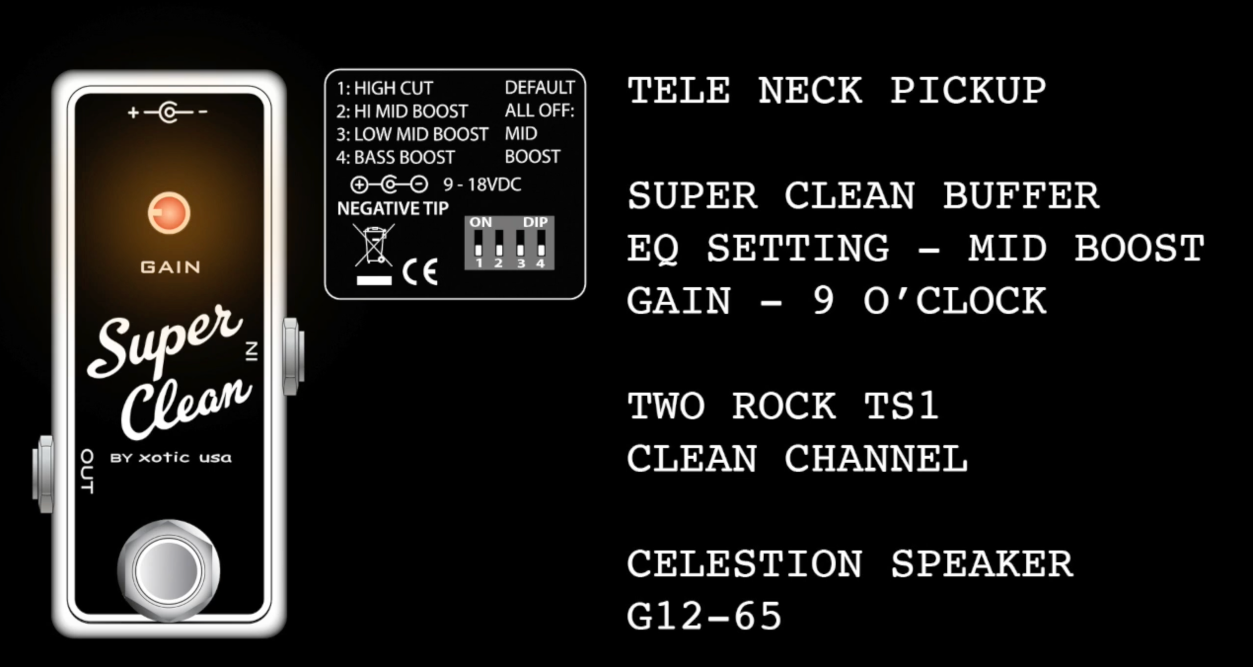 Super Clean / Super Sweet - Effects