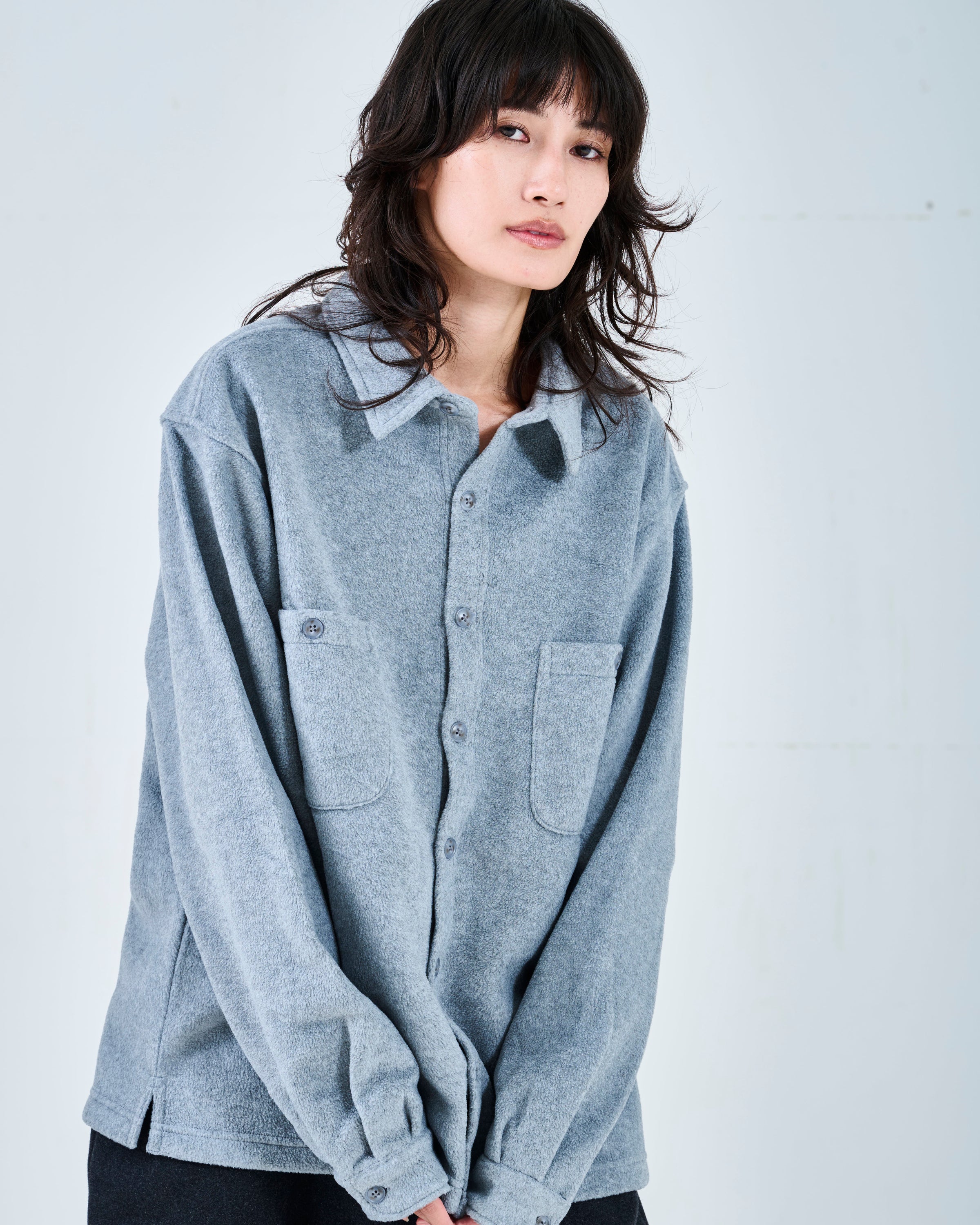 Fleece Shirt Jacket | Mops