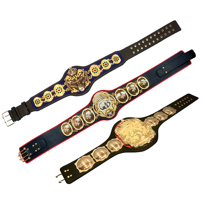 全日本プロレス3冠ベルトレプリカ3種セット｜News