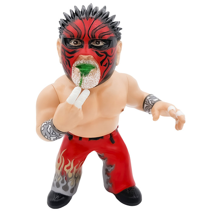 16dソフビコレクション033グレート・ムタByeBye引退Ver.（赤）｜News