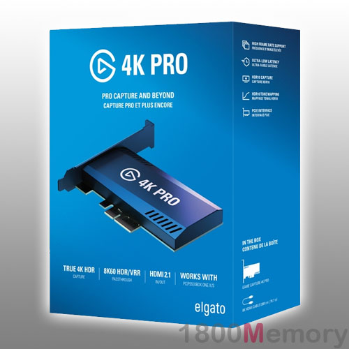 Elgato Game Capture HD60 X External Card Gaming Recorder HDMI PS5