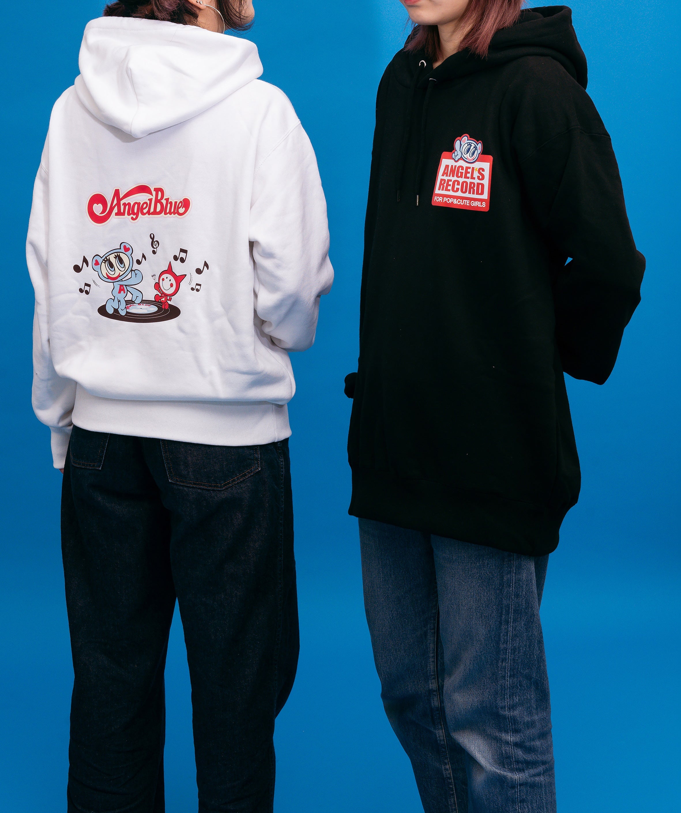 エンジェルブルー・ナカムラくんレコードショップパーカー – T-OD