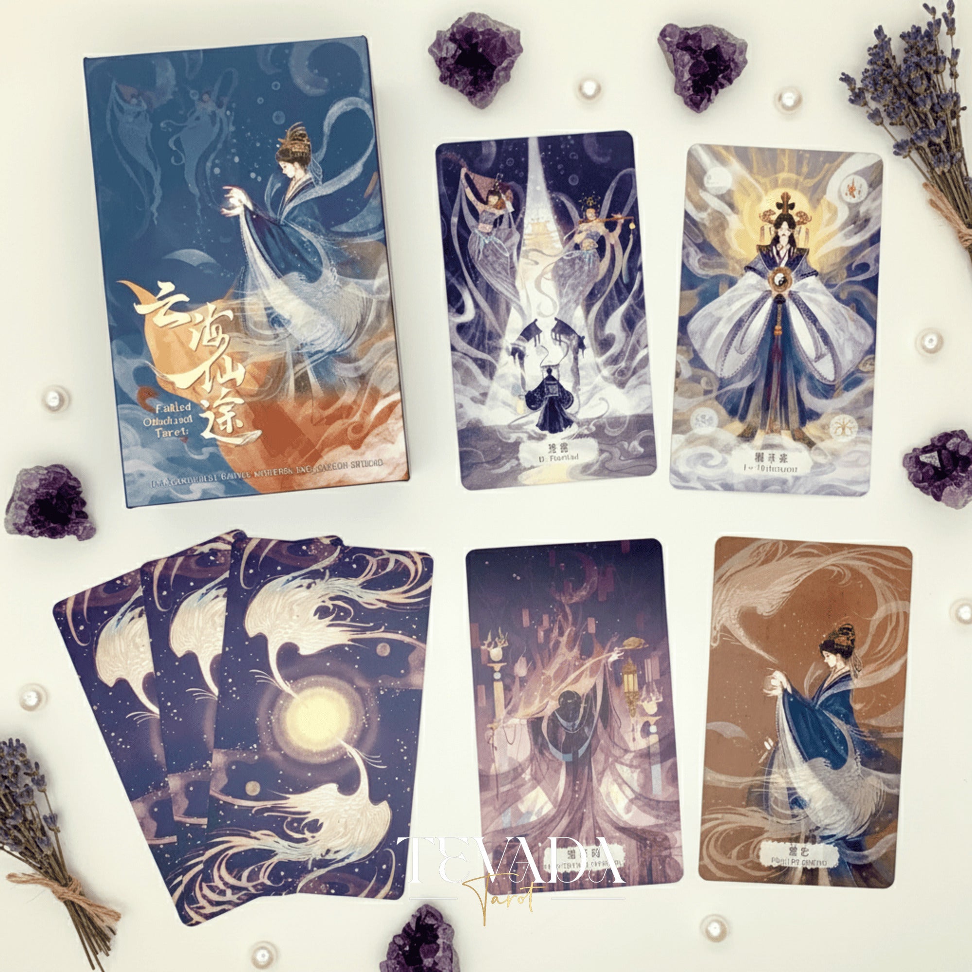 Fabled Cloudland Tarot Deck DELUXE | TEVADA Tarot