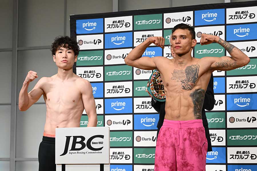 ボクシング世界戦計量で珍事 持参した体重計に誤差→大慌てで650g減量