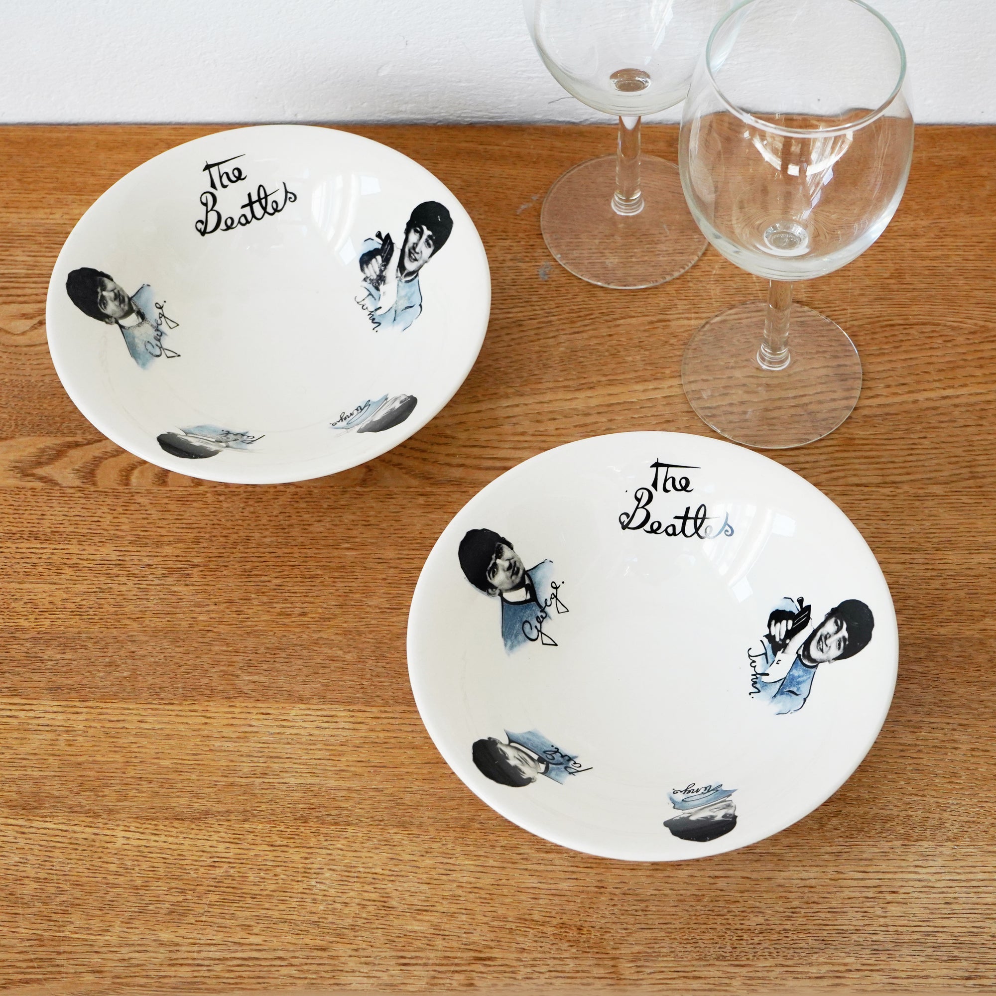 1960s Beatles Cereal Bowl / ビートルズ ヴィンテージ絵皿