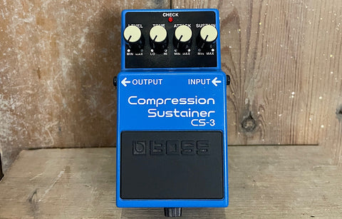 Boss CS-3 Compressor Sustainer – The Bass Gallery