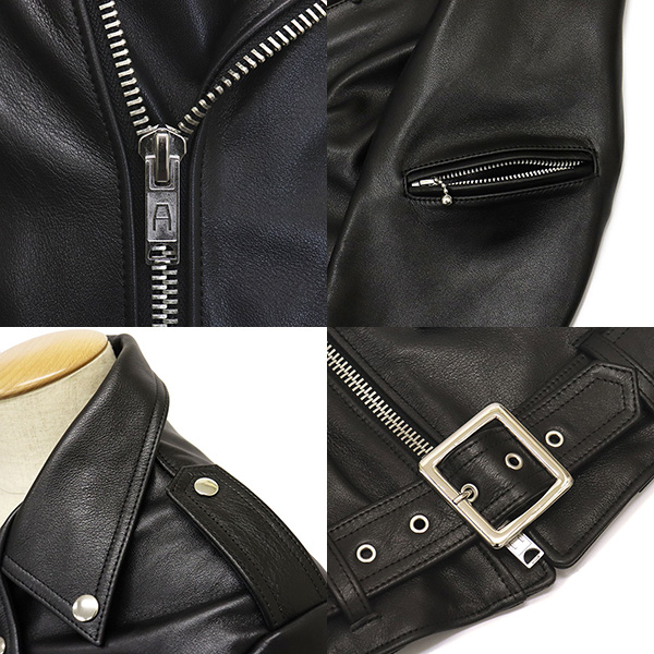 正規取扱店 666 LEATHER WEAR LJM-10TF タイトフィット フロントベルト