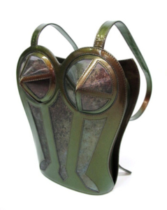 Jean Paul GAULTIER クロコダイル型押しレザーバッグ ジャンポール