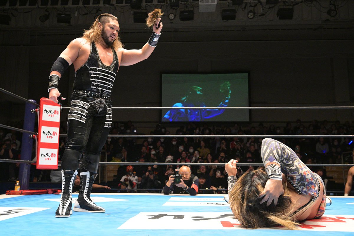 新日本】EVILが棚橋〝断髪式〟強行の大暴挙 怒りの社長「引退だけ