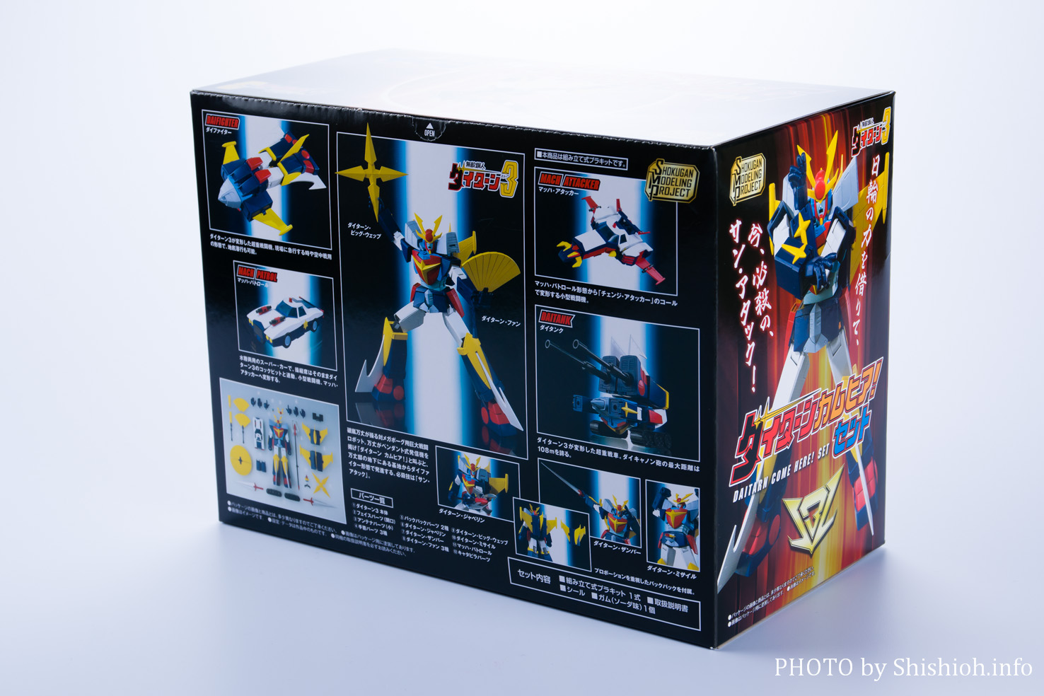 レビュー】SMP 無敵鋼人ダイターン3 カムヒア！セット(マッハアタッカー)