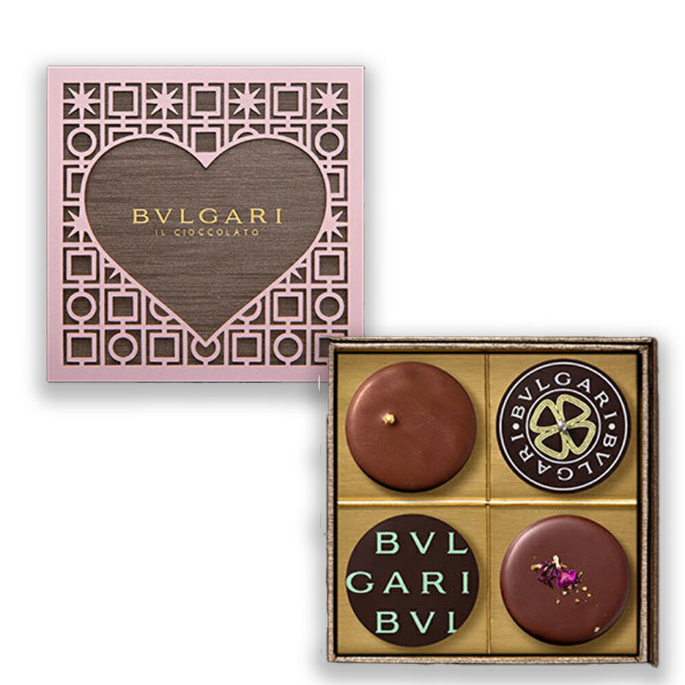 楽天市場】ブルガリ ホワイトデー 2023年限定 4粒入×1箱 手提げ袋付き