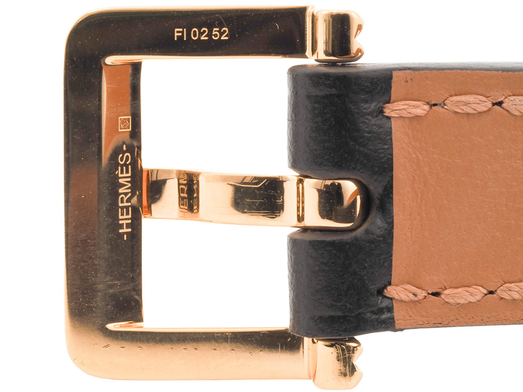 楽天市場】エルメス HERMES ポップH ギヨシエ 15 ベルト ブラック