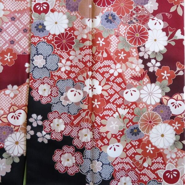 楽天市場】【振袖着物】【単品】H.L 洗える着物 振袖 ダスティカラー