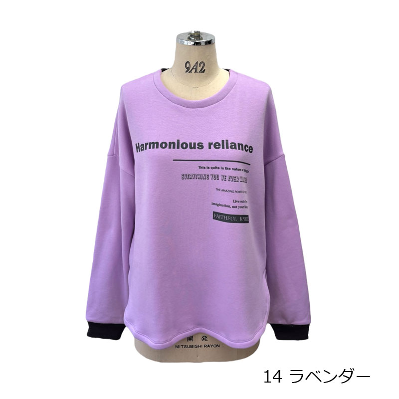 楽天市場】ayane(アヤン）ボンバーロゴプリントプルオーバー 896106