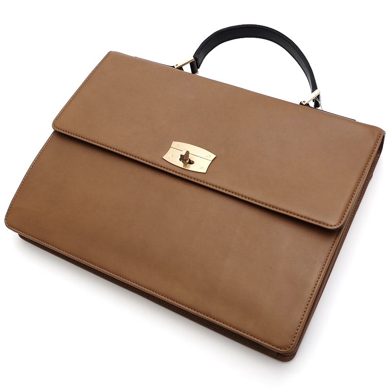 楽天市場】未使用品 Epoi レザービジネスバッグ キャメルブラウン 2WAY